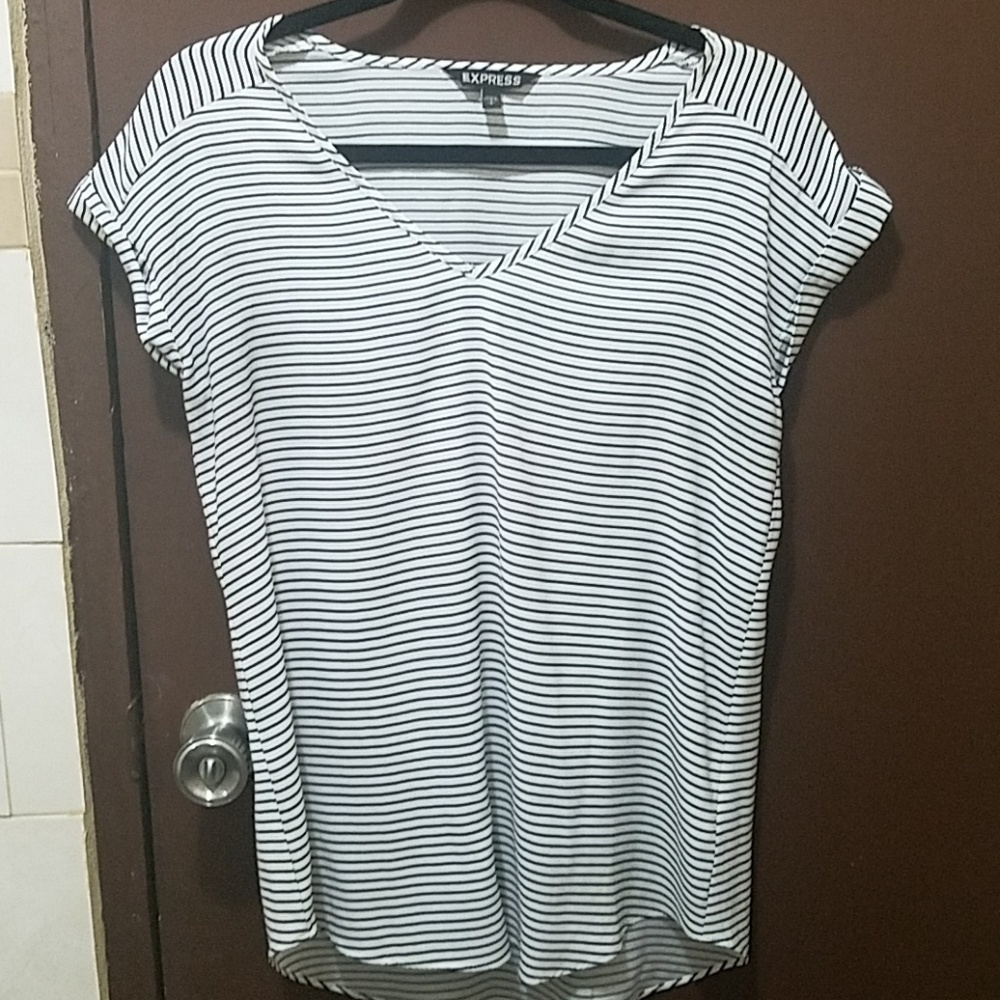 Express Gramercy Striped Tee